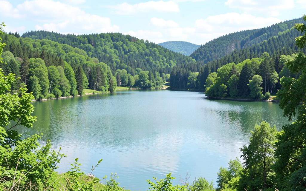 Landschaft in der Region Sauerland & Harz